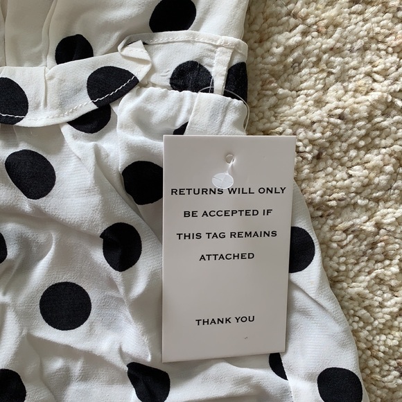 For love & lemons polka dot romper size small - Picture 5 of 5